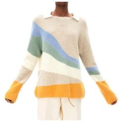 Armedangels Women's Miyaa Multicolor - Wollpullover -Freien Sport Verkäufe armedangels womens miyaa multicolor wollpullover 1