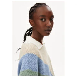 Armedangels Women's Miyaa Multicolor - Wollpullover -Freien Sport Verkäufe armedangels womens miyaa multicolor wollpullover detail 5