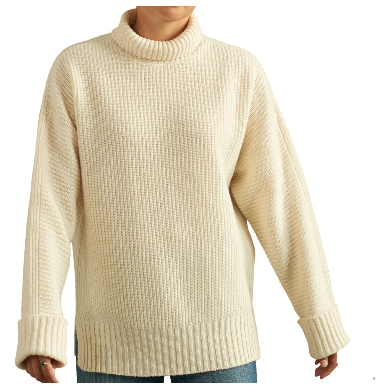 Women's Vigga Knitted T-Neck - Wollpullover 3 Women's Vigga Knitted T-Neck - Wollpullover
