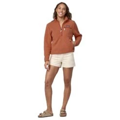 Patagonia Women's Retro Pile Marsupial - Fleecepullover -Freien Sport Verkäufe patagonia womens retro pile marsupial fleecepullover detail 4