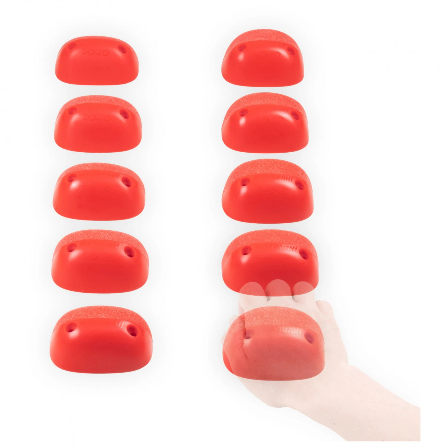 Dojo 3 - Klettergriffe 4 Dojo 3 - Klettergriffe – Bild 2